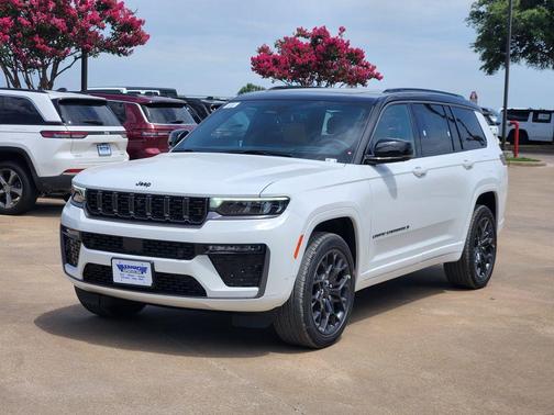 Bright White Clearcoat 2026 Jeep Grand Cherokee L Summit