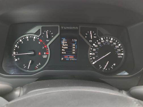 Midnight Black Metallic 2025 Toyota Tundra SR5
