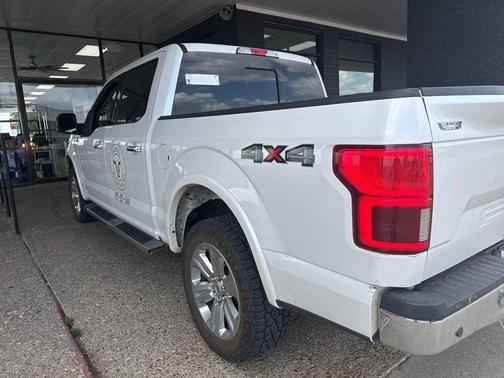 White Platinum Clearcoat Metallic 2019 Ford F-150 Lariat