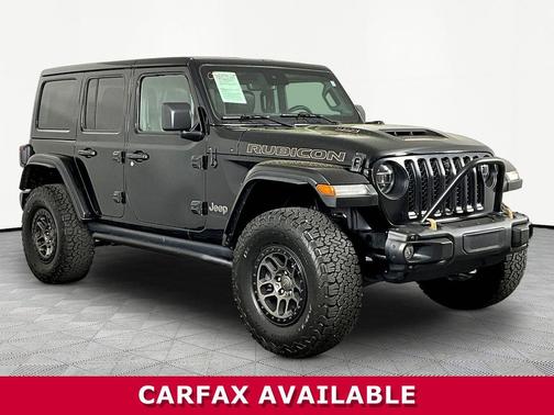 Black Clearcoat 2022 Jeep Wrangler Unlimited Rubicon 392