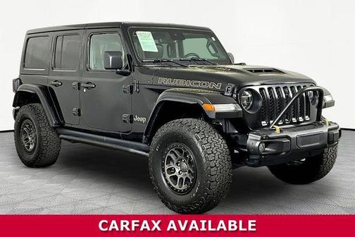 Black Clearcoat 2022 Jeep Wrangler Unlimited Rubicon 392