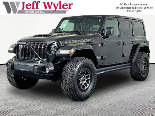 Black Clearcoat 2022 Jeep Wrangler Unlimited Rubicon 392