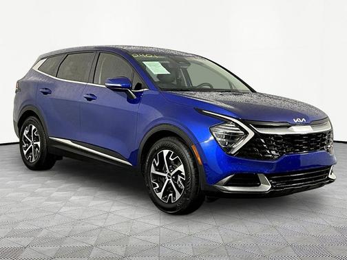 Sapphire Blue 2025 Kia Sportage EX