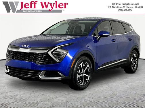Sapphire Blue 2025 Kia Sportage EX