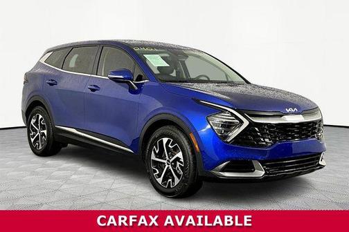 Sapphire Blue 2025 Kia Sportage EX