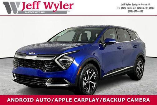 Sapphire Blue 2025 Kia Sportage EX