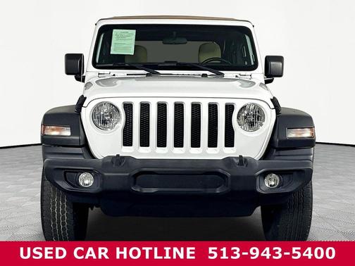 Bright White Clearcoat 2021 Jeep Wrangler Sport S