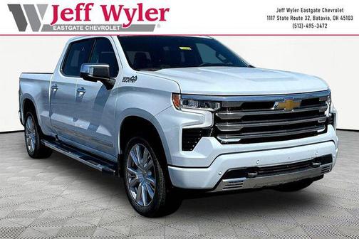 Polar White Tricoat 2026 Chevrolet Silverado 1500 High Country