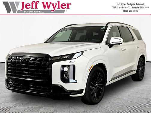 Hyper White 2025 Hyundai PALISADE Calligraphy Night Edition