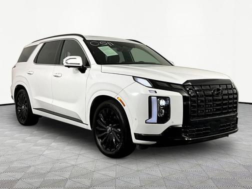 Hyper White 2025 Hyundai PALISADE Calligraphy Night Edition