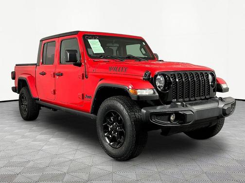 Firecracker Red Clearcoat 2023 Jeep Gladiator Willys 4x4