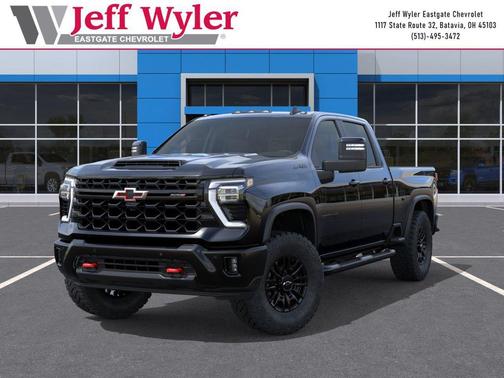 Black 2026 Chevrolet Silverado 2500 Crew Cab, Standard Bed, XR2, 4WD
