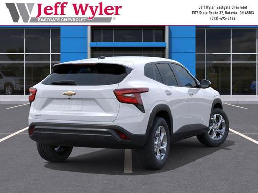 Summit White 2026 Chevrolet Trax LS