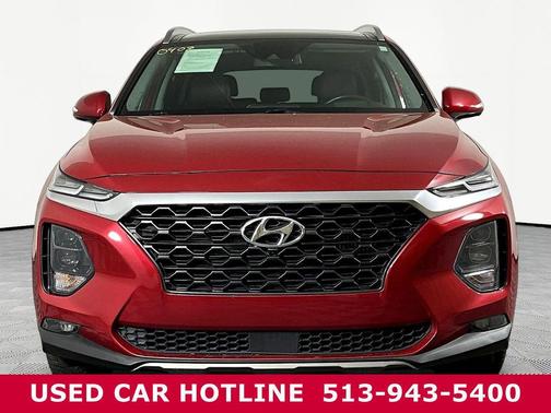 Scarlet Red 2019 Hyundai SANTA FE Ultimate 2.0T
