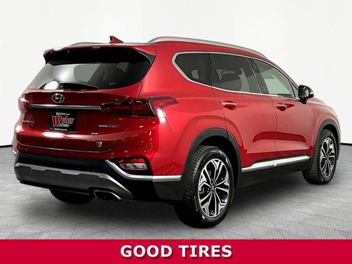 Scarlet Red 2019 Hyundai SANTA FE Ultimate 2.0T