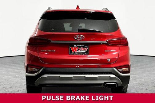 Scarlet Red 2019 Hyundai SANTA FE Ultimate 2.0T