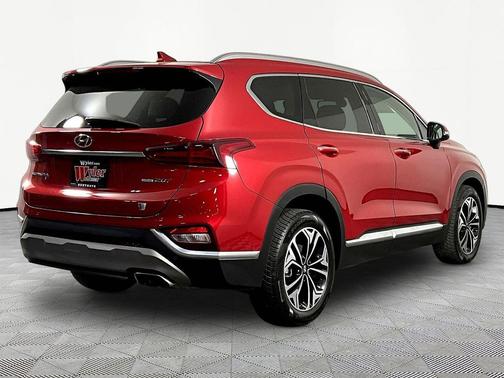 Scarlet Red 2019 Hyundai SANTA FE Ultimate 2.0T