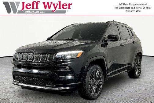 Diamond Black Crystal Pearlcoat 2022 Jeep Compass High Altitude