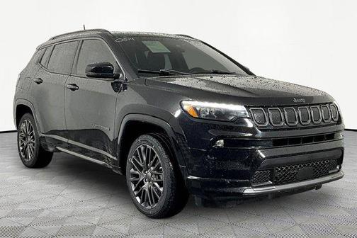 Diamond Black Crystal Pearlcoat 2022 Jeep Compass High Altitude