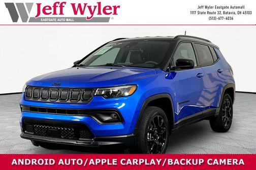 Laser Blue Pearlcoat 2022 Jeep Compass Latitude