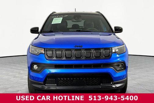 Laser Blue Pearlcoat 2022 Jeep Compass Latitude