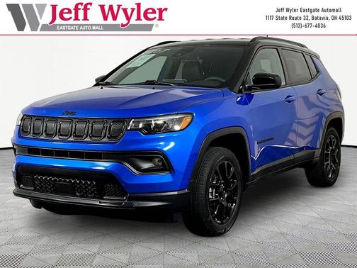 Laser Blue Pearlcoat 2022 Jeep Compass Latitude
