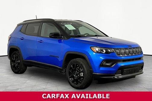 Laser Blue Pearlcoat 2022 Jeep Compass Latitude