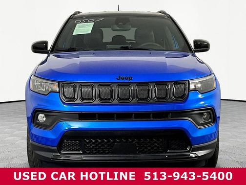 Laser Blue Pearlcoat 2022 Jeep Compass Latitude