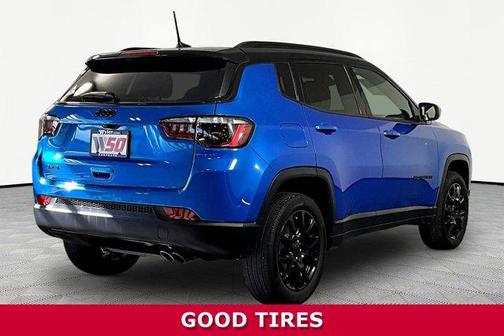 Laser Blue Pearlcoat 2022 Jeep Compass Latitude