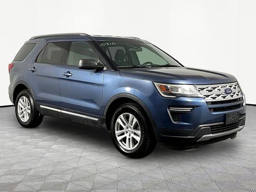 BLUE METALLIC 2019 Ford Explorer XLT