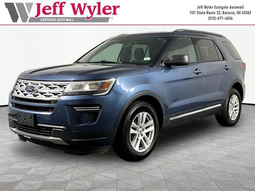 BLUE METALLIC 2019 Ford Explorer XLT