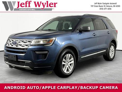 BLUE METALLIC 2019 Ford Explorer XLT