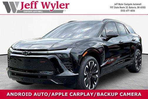 Black 2025 Chevrolet Blazer EV AWD RS