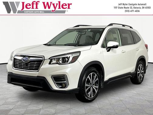 Crystal White Pearl 2019 Subaru Forester Limited