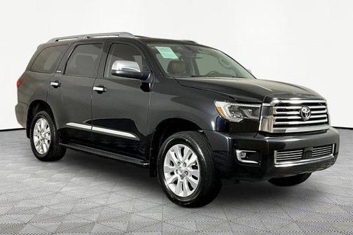 Midnight Black Metallic 2020 Toyota Sequoia Platinum