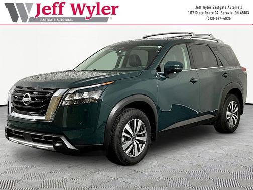 Obsidian Green Pearl 2025 Nissan Pathfinder SL FWD