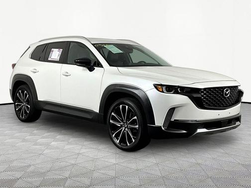 Wind Chill Pearl 2024 Mazda CX-50 2.5 Turbo Premium Package