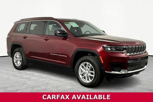 Velvet Red Pearlcoat 2024 Jeep Grand Cherokee L Laredo