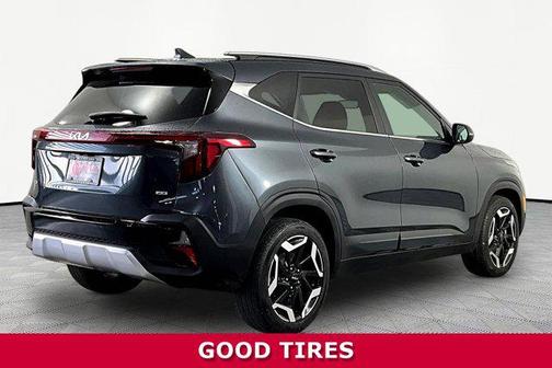 Gravity Gray 2024 Kia Seltos SX Turbo