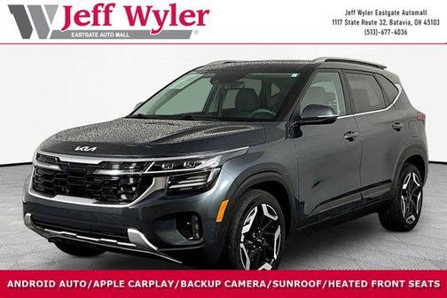 Gravity Gray 2024 Kia Seltos SX Turbo
