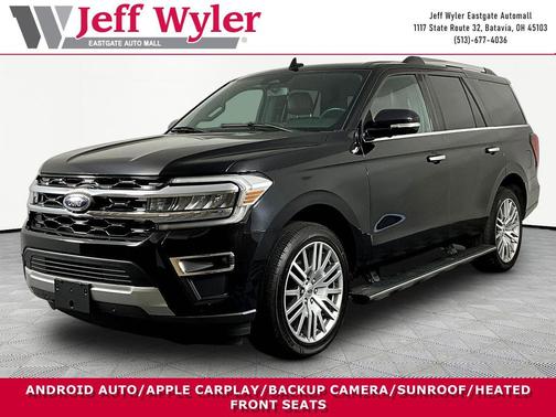 AGATE BLACK METALLIC 2024 Ford Expedition Limited