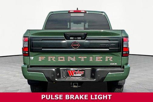 Tactical Green Metallic 2025 Nissan Frontier PRO-4X