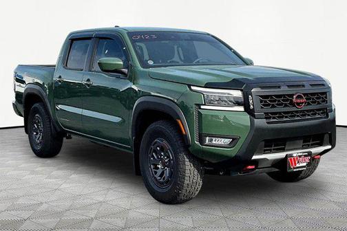 Tactical Green Metallic 2025 Nissan Frontier PRO-4X