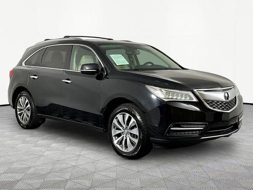 Crystal Black Pearl 2014 Acura MDX 3.5L