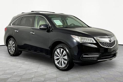 Crystal Black Pearl 2014 Acura MDX 3.5L