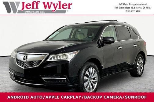 Crystal Black Pearl 2014 Acura MDX 3.5L