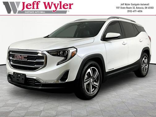 White Frost Tricoat 2021 GMC Terrain SLT