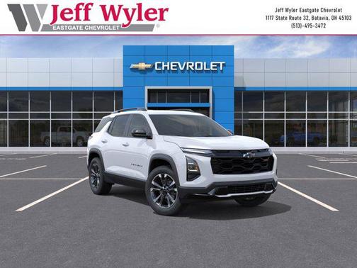 Polar White Tricoat 2026 Chevrolet Equinox FWD RS