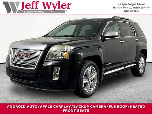 Carbon Black Metallic 2015 GMC Terrain Denali