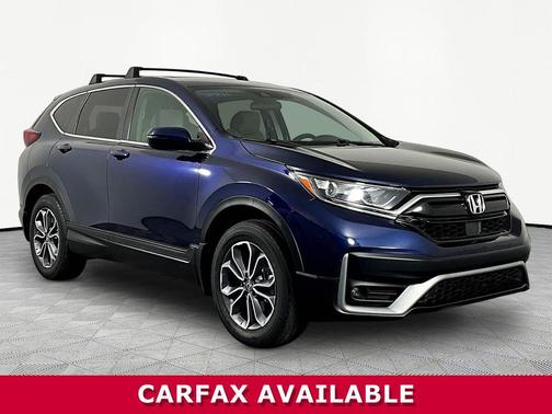 Blue 2022 Honda CR-V AWD EX